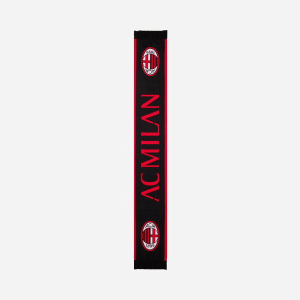 AC MILAN SCARF WITH LOGO AND LETTERING | AC Milan Store