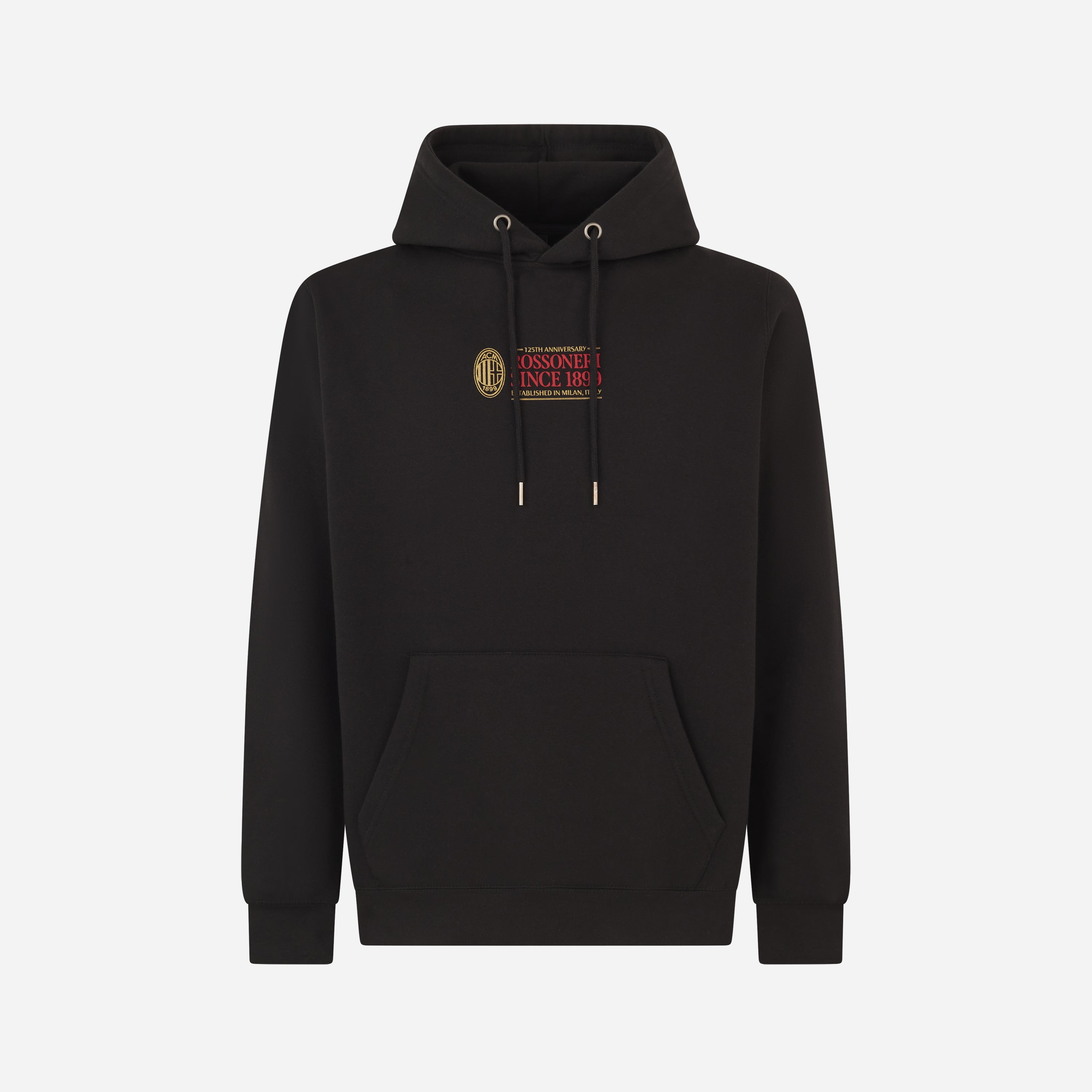 AC MILAN BLACK HOODIE - ROSSONERI SINCE 1899