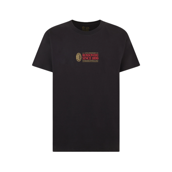 AC MILAN BLACK T-SHIRT - ROSSONERI SINCE 1899