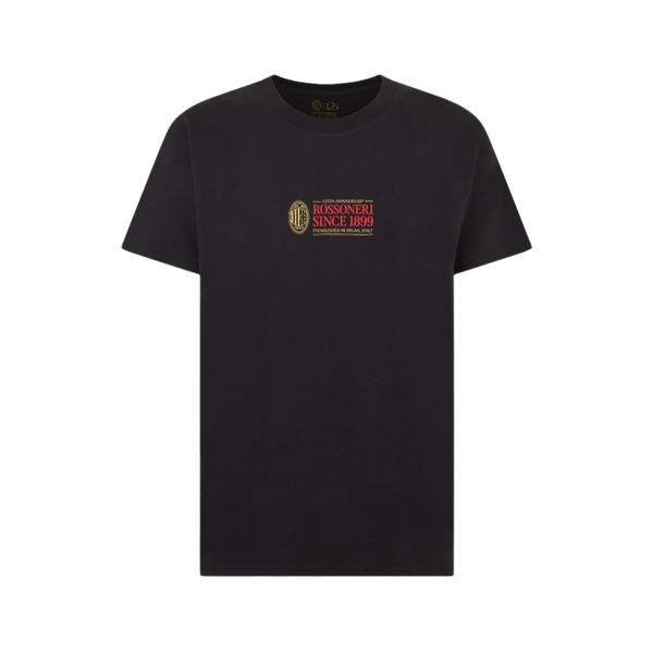 AC MILAN BLACK T-SHIRT - ROSSONERI SINCE 1899