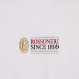 AC MILAN WHITE T-SHIRT - ROSSONERI SINCE 1899