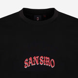T-SHIRT MILAN NERA GRAFICA SAN SIRO