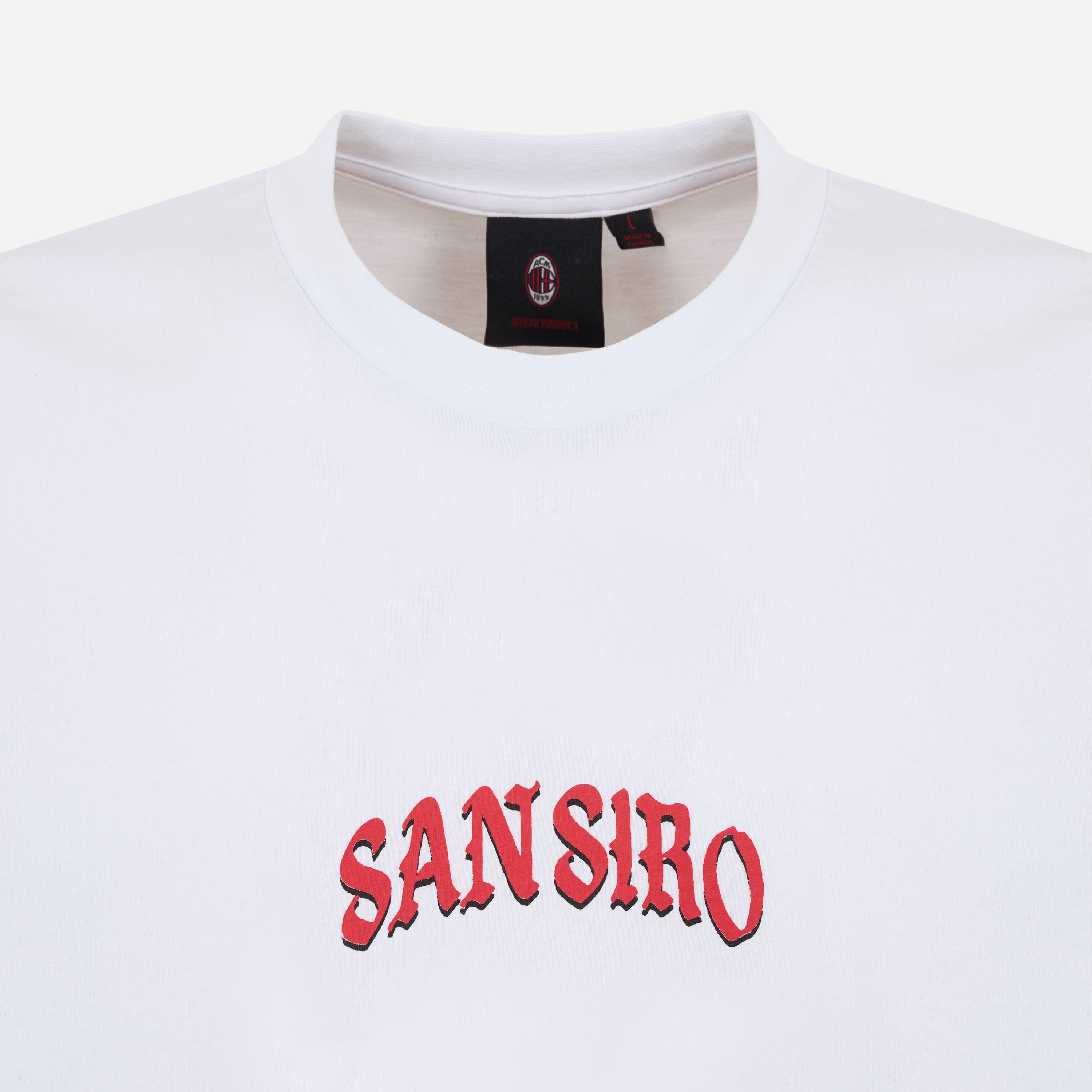 AC MILAN SAN SIRO WHITE T-SHIRT