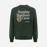 AC MILAN SUNDAY STADIUM CREW GREEN  SWEATSHIRT