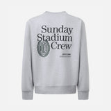 AC MILAN SUNDAY STADIUM CREW GREY  SWEATSHIRT