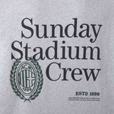 AC MILAN SUNDAY STADIUM CREW GREY  SWEATSHIRT