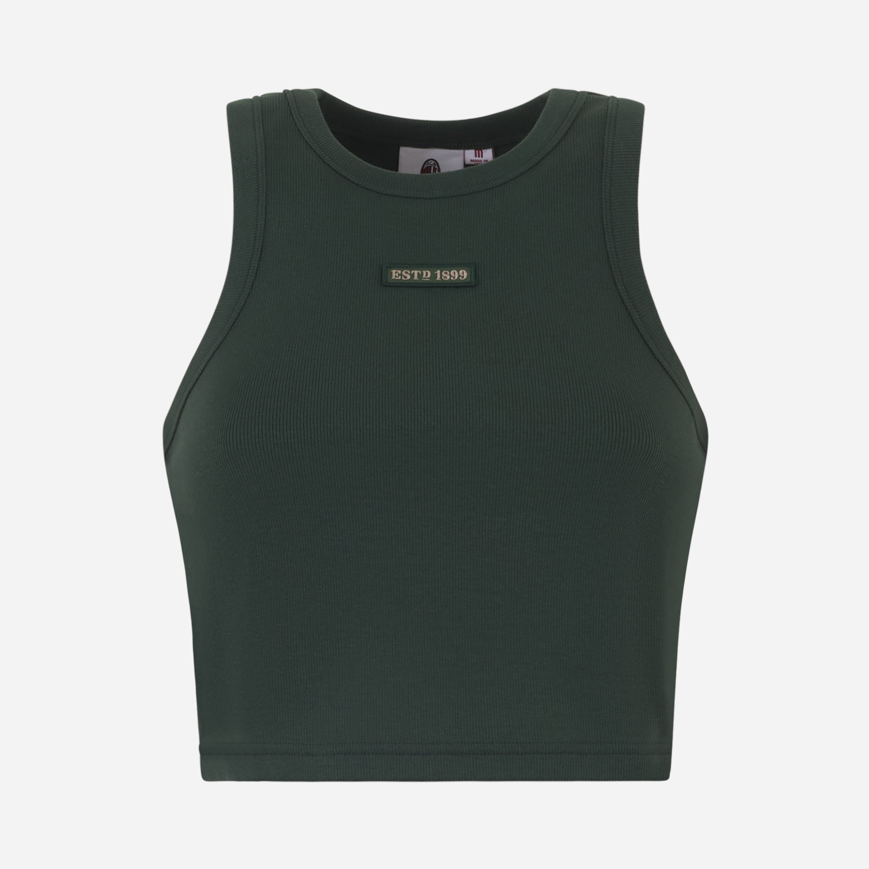 AC MILAN SUNDAY STADIUM CREW GREEN CROP TOP