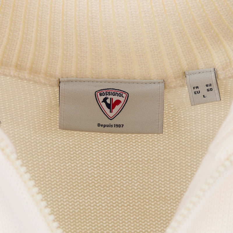 HALF ZIP WOOL SWEATER – ROSSIGNOL X AC MILAN