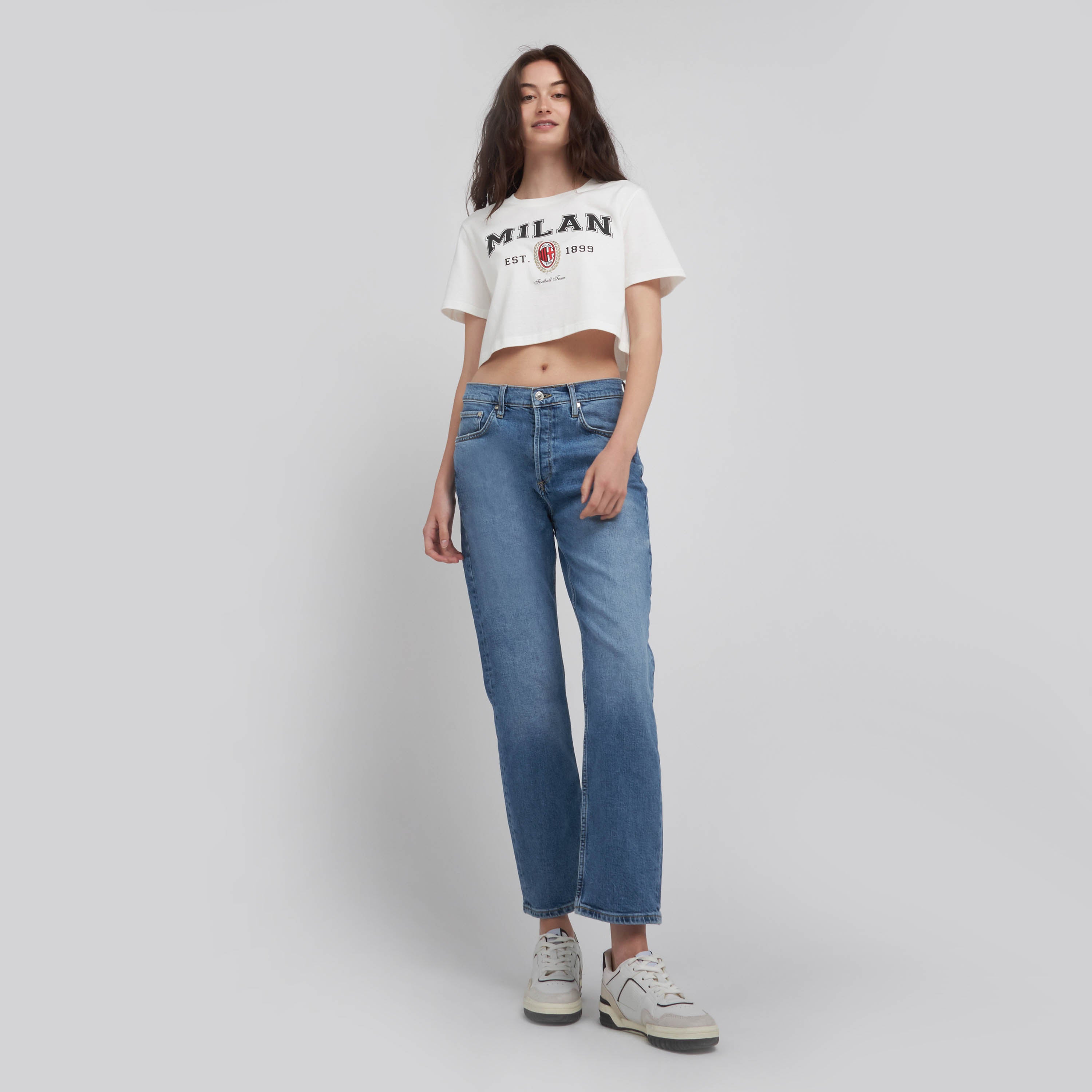 AC MILAN COLLEGE COLLECTION CROP TOP