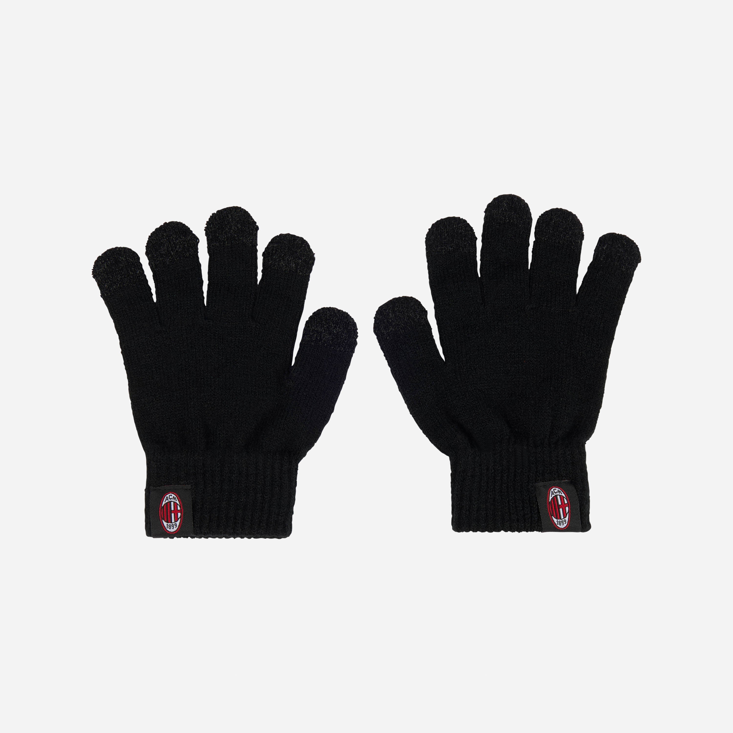 AC MILAN BLACK KIDS GLOVES