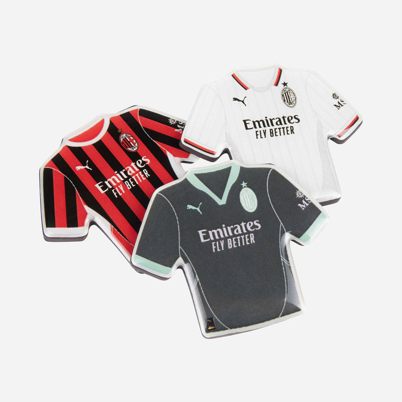 SET OF THREE MILAN JERSEYS MAGNETS