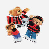 AC MILAN SET OF THREE TEDDY MAGNETS