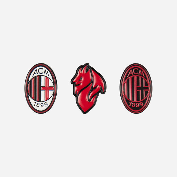 AC MILAN SET OF THREE PINS
