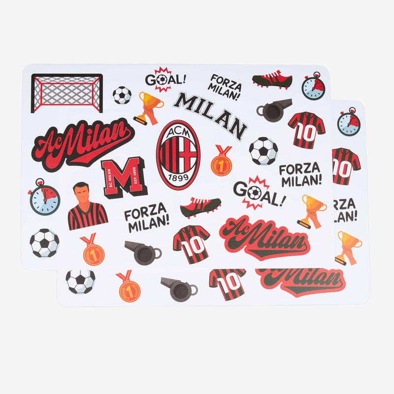 AC MILAN SET OF TWO PLACEMATS