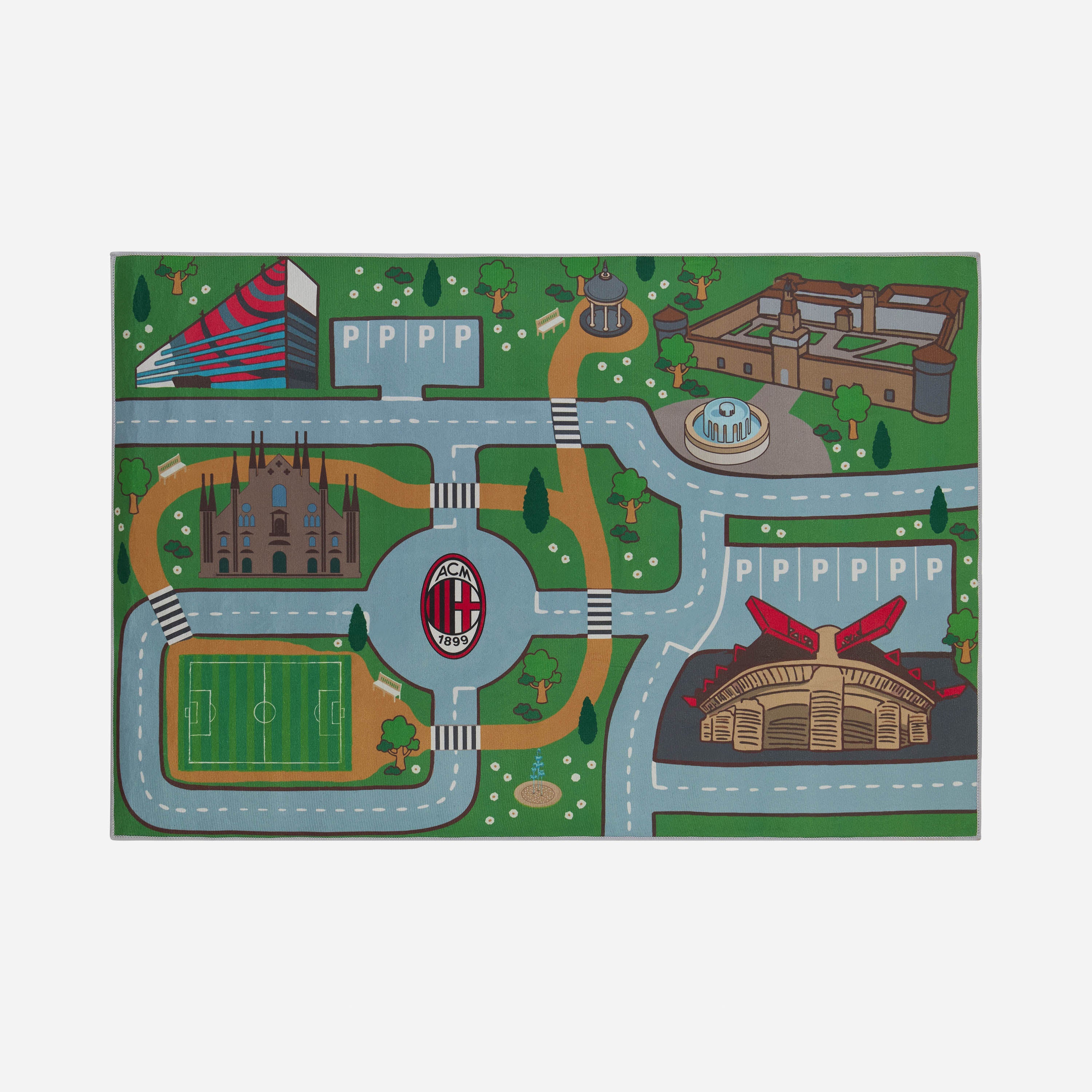TAPPETO DA GIOCO MILAN