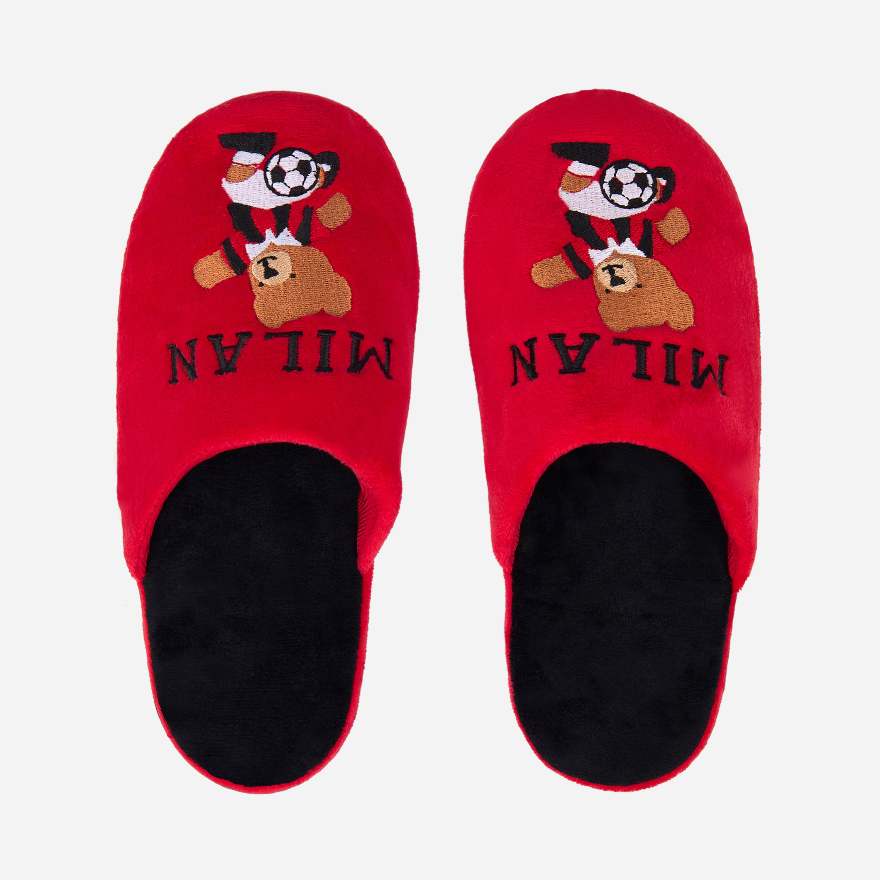 PANTOFOLE ROSSE BAMBINO MILAN