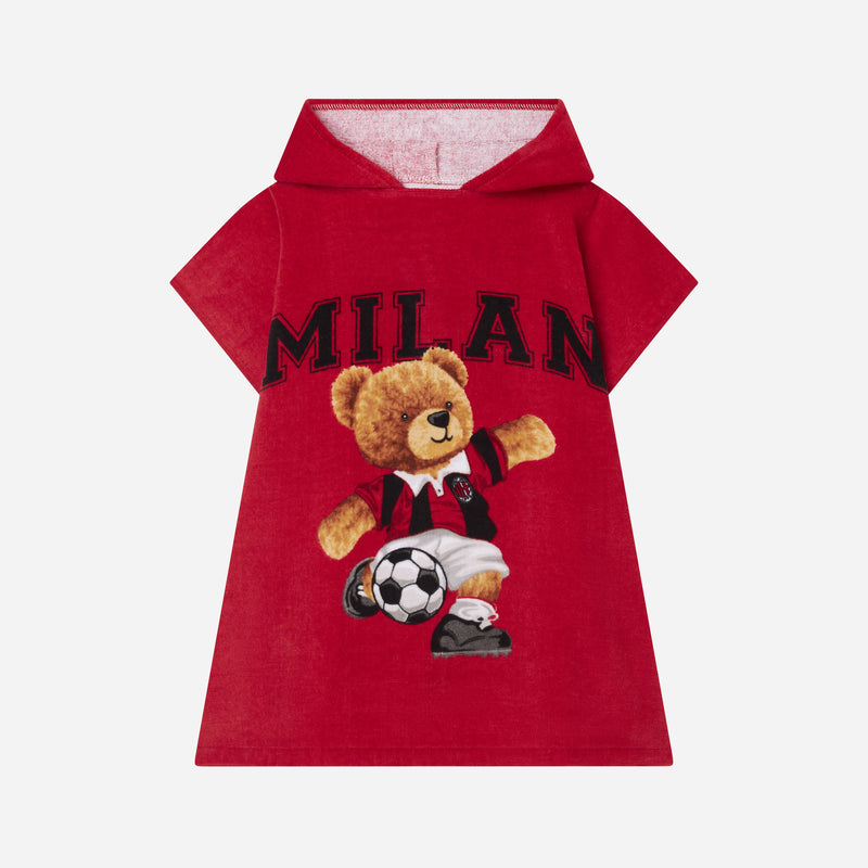 AC MILAN TEDDY KIDS BATHROBE