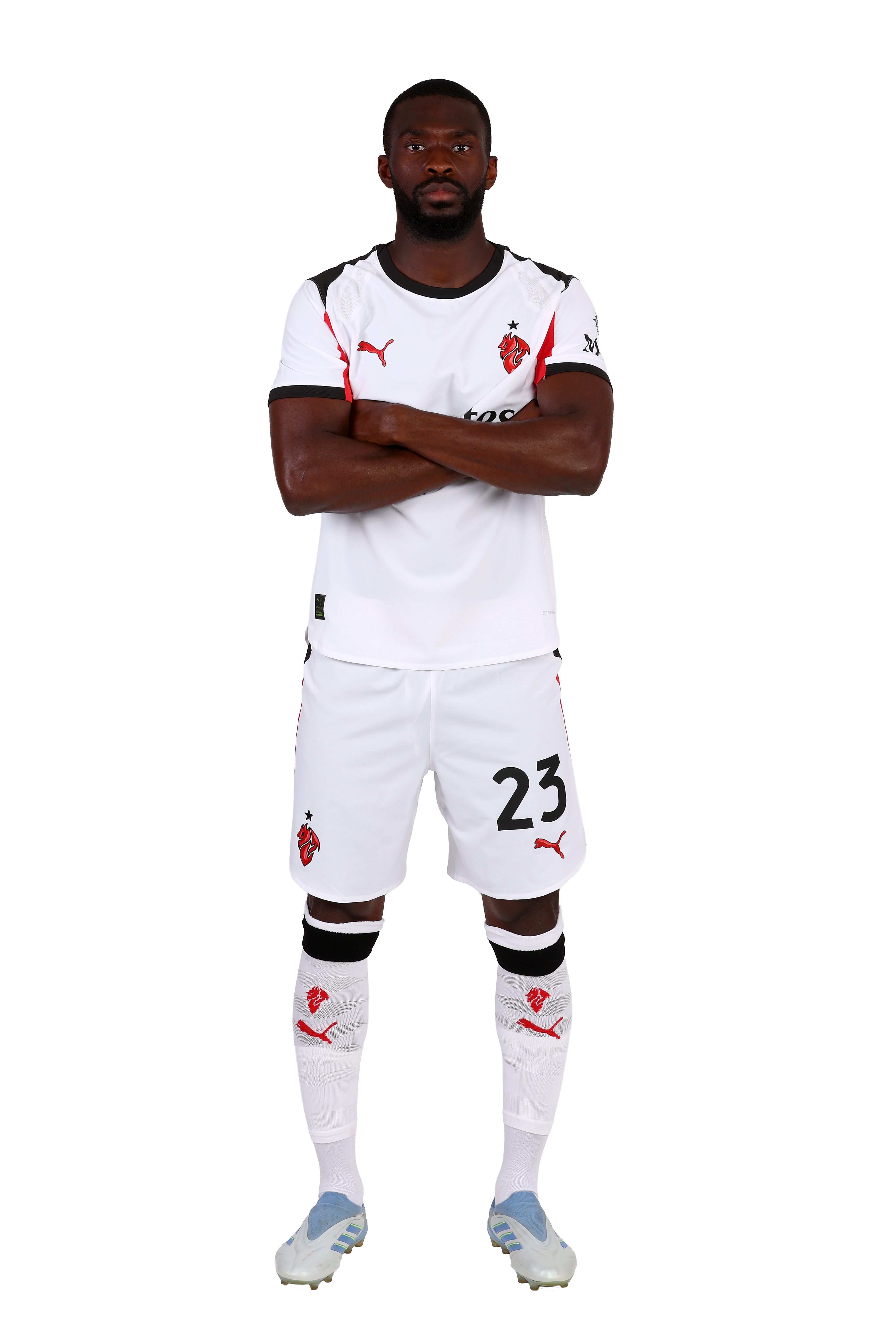 Fikayo Tomori of AC Milan in action during Serie A 2022/23 football Fikayo Tomori of AC Milan in action during Serie A 2022/23 football