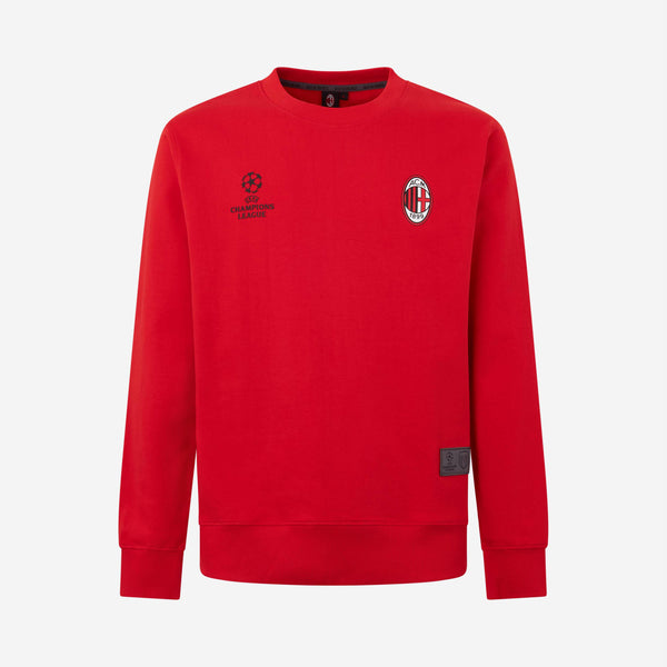 Felpa AC Milan Urban Collection - Girocollo Unisex, Cotone E Poliestere - Foto 5