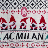AC MILAN WHITE CHRISTMAS JUMPER