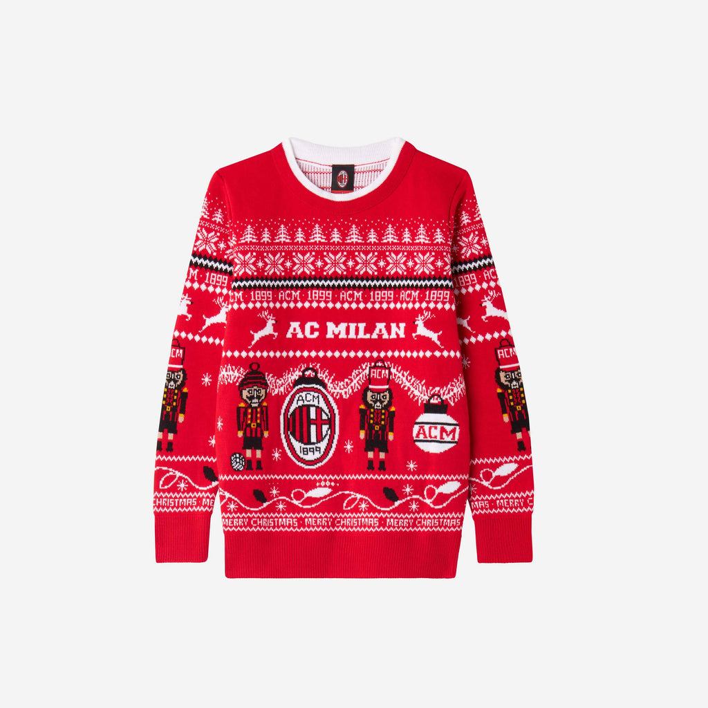 Natale Maglioni Bambino MAGLIONE DI NATALE BAMBINO MILAN AC Milan