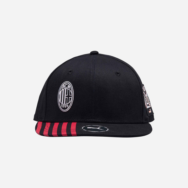 MILAN CAP WITH FRONT PRINT AND LATERAL PATCH