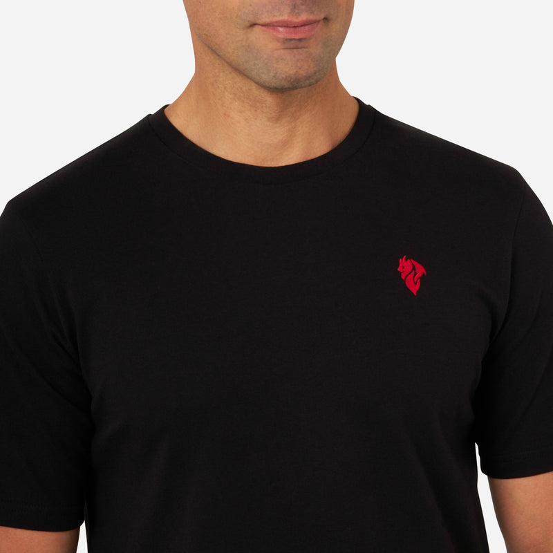 MILAN T-SHIRT WITH EMBROIDERY DEVIL COLLECTION