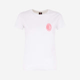 T-SHIRT MILAN MONOCHROME DONNA CON LOGO FLUO