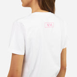 T-SHIRT MILAN MONOCHROME DONNA CON LOGO FLUO