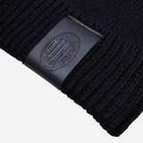 MILAN NECK WARMER WITH LEATHER LOGO