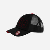 MILAN CAP WITH EMBROIDERED “1899” AND LOGO PATCH