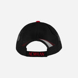 MILAN CAP WITH EMBROIDERED “1899” AND LOGO PATCH