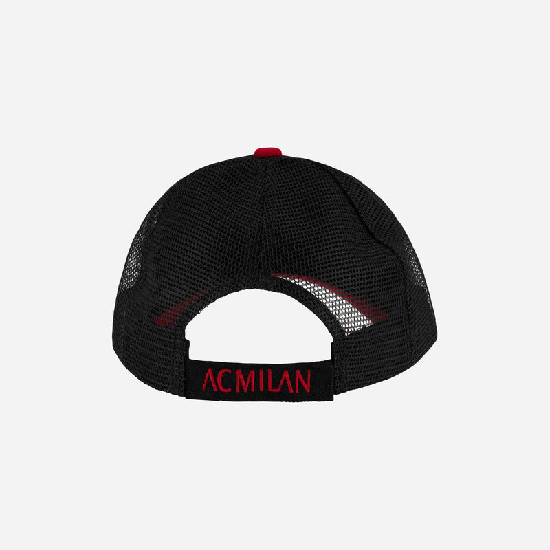 MILAN CAP WITH EMBROIDERED “1899” AND LOGO PATCH