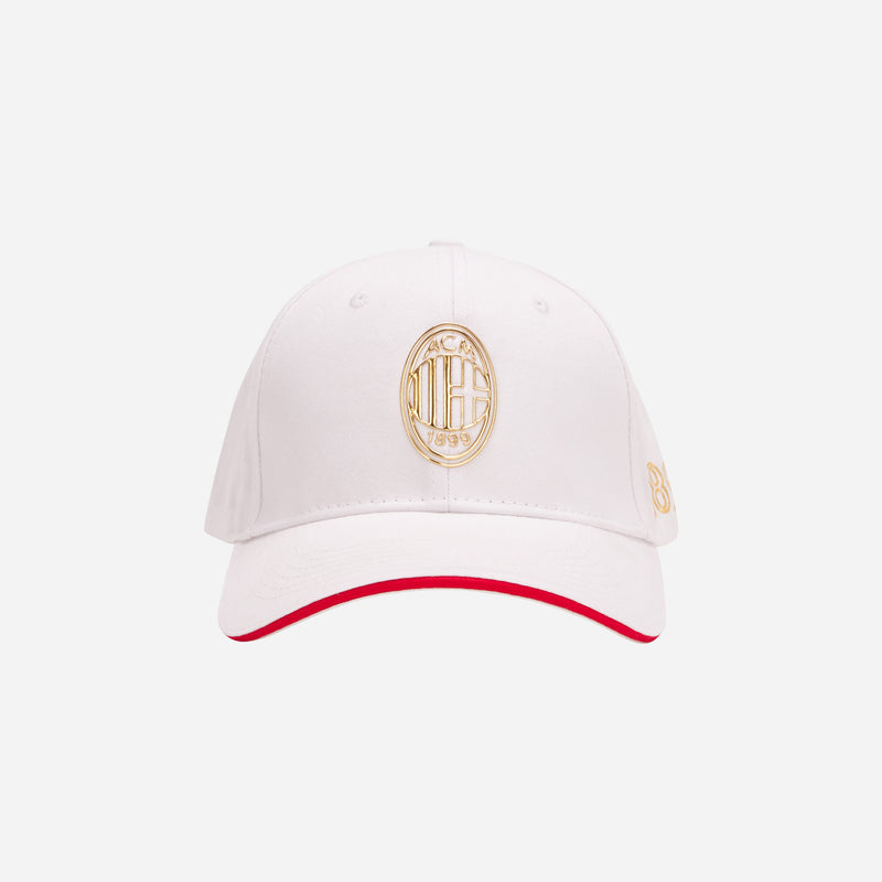 MILAN CAP WITH LOGO AND EMBROIDERED “1899”