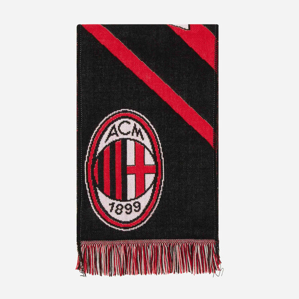 Sciarpa AC Milan Ufficiale - Linea ESS Con Logo, Unisex Per Tifosi Rossoneri - Foto 5