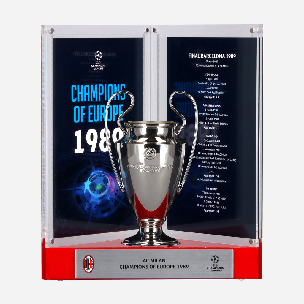 AC Milan Le Livre Ouvert (Locandina 150 mm) 1989