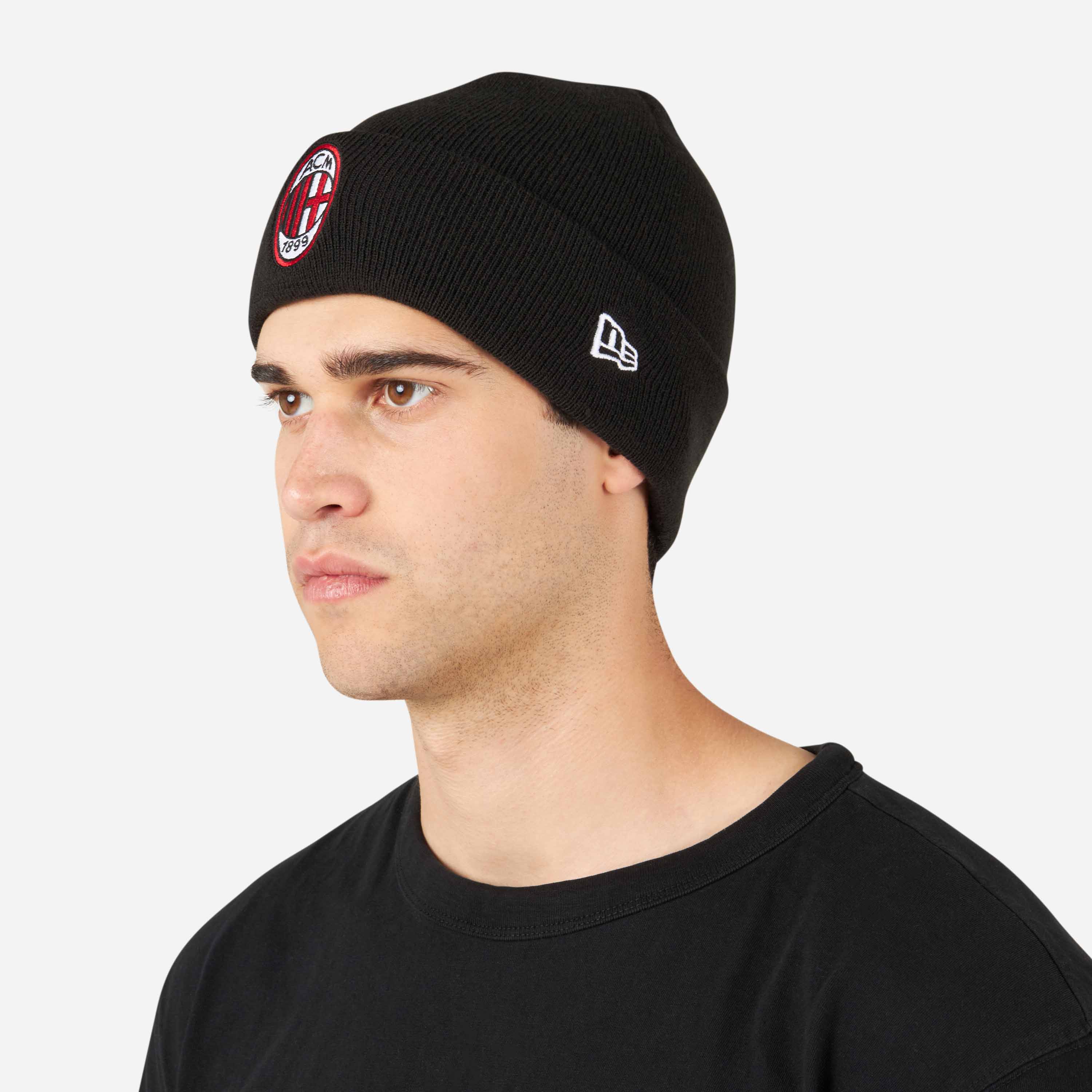 NEW ERA X AC MILAN BEANIE WITH LOGO | AC Milan Store