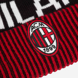 NEW ERA X AC MILAN BOBBLE BEANIE WITH LOGO