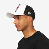 NEW ERA X AC MILAN TRUCKER CAP WITH LOGO