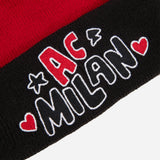 NEW ERA X AC MILAN YOUTH BEANIE WITH LETTERING