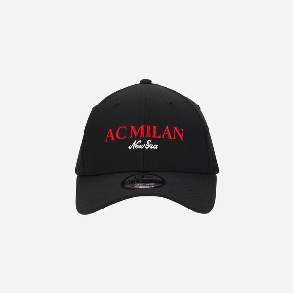 9FORTY® NEW ERA X AC MILAN CAP WORDMARK WITH LETTERING