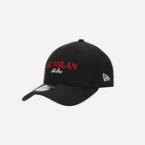 9FORTY® NEW ERA X AC MILAN CAP WORDMARK WITH LETTERING