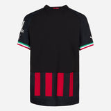 MILAN HOME AUTHENTIC 2022/23 JERSEY - SAELEMAEKERS 56