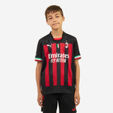 MAGLIA MILAN GARA HOME BAMBINO REPLICA 2022/23