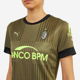 MILAN THIRD REPLICA 2022/23 WOMAN JERSEY - BANCO BPM