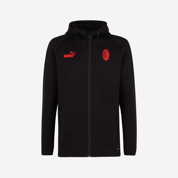 MILAN CASUALS 2022/23 JACKET WITH ZIPPER AND HOOD