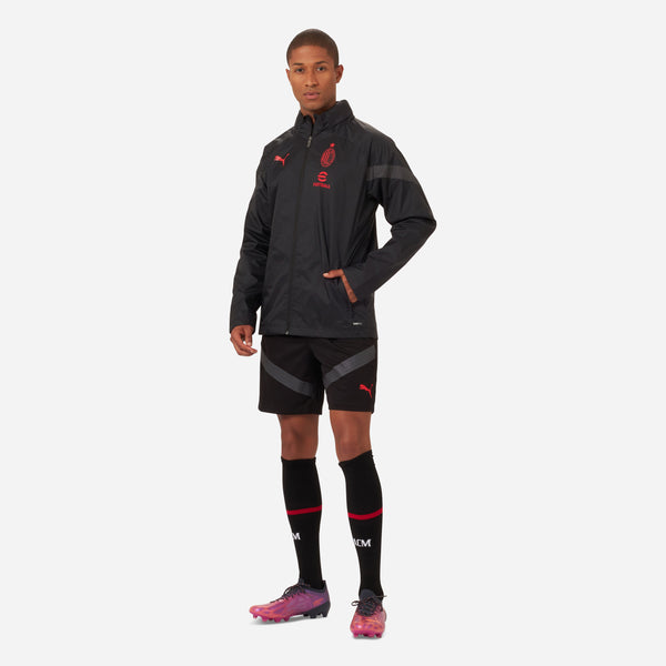 MILAN TRAINING 2022/23 JACKET WITH ZIPPER AND REMOVABLE HOOD
