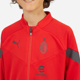 MILAN TRAINING 2022/23 KIDS’ JACKET WITH ZIPPER AND POCKETS