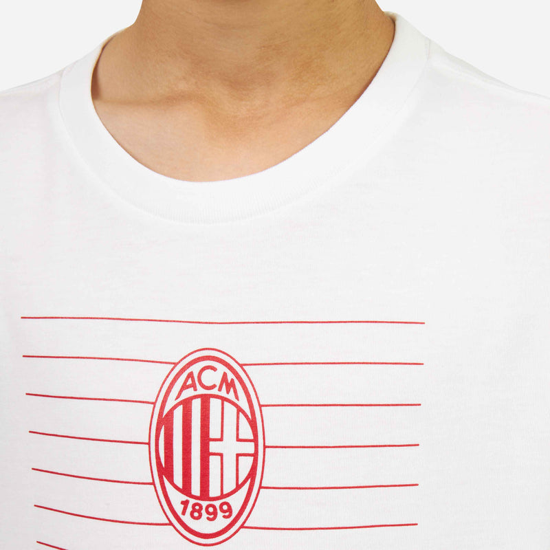 T-SHIRT MILAN BAMBINO CON STAMPA FRONTALE