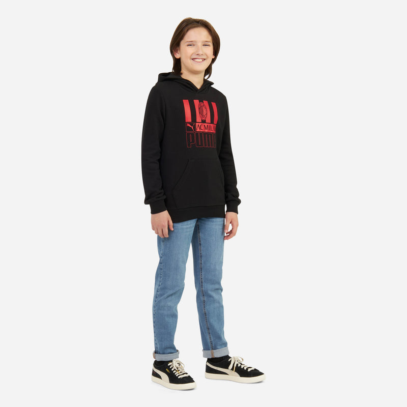 MILAN KIDS’ SWEATSHIRT WITH HOOD AND PRINT
